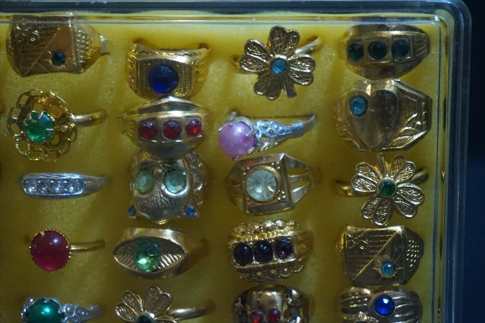 指輪 アクセサリー リング おもちゃ 昭和レトロ ビンテージ 箱付き