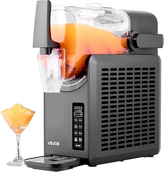 VEVOR 2.6L Granita Machine, Cold Ice Drink Machine with 5 Preset Programs, Funzinoe Self-Cleaning, Ice, Milkshake, Cocktail