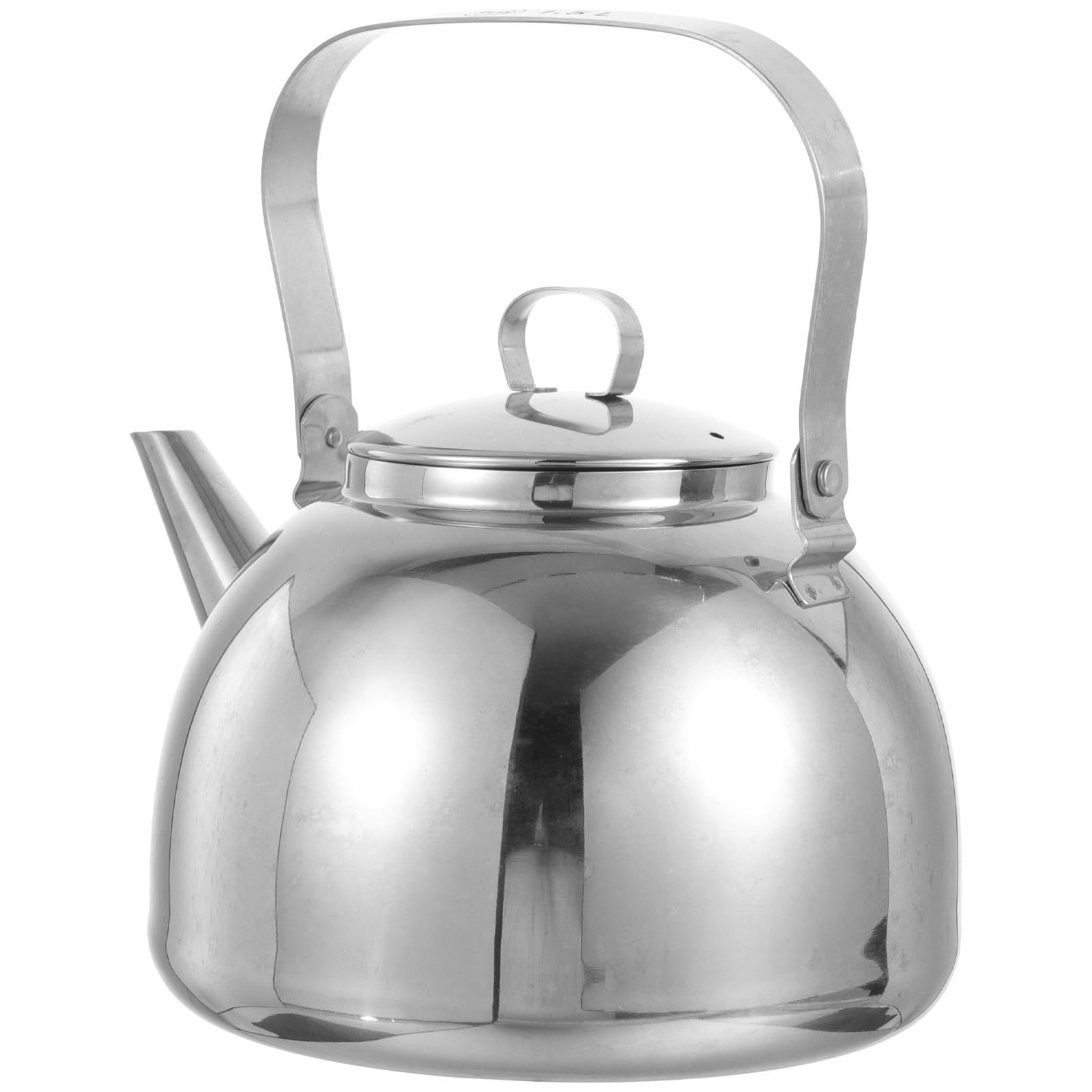 Théière en acier inoxydable PRETYZOOM au design simple argenté et durable