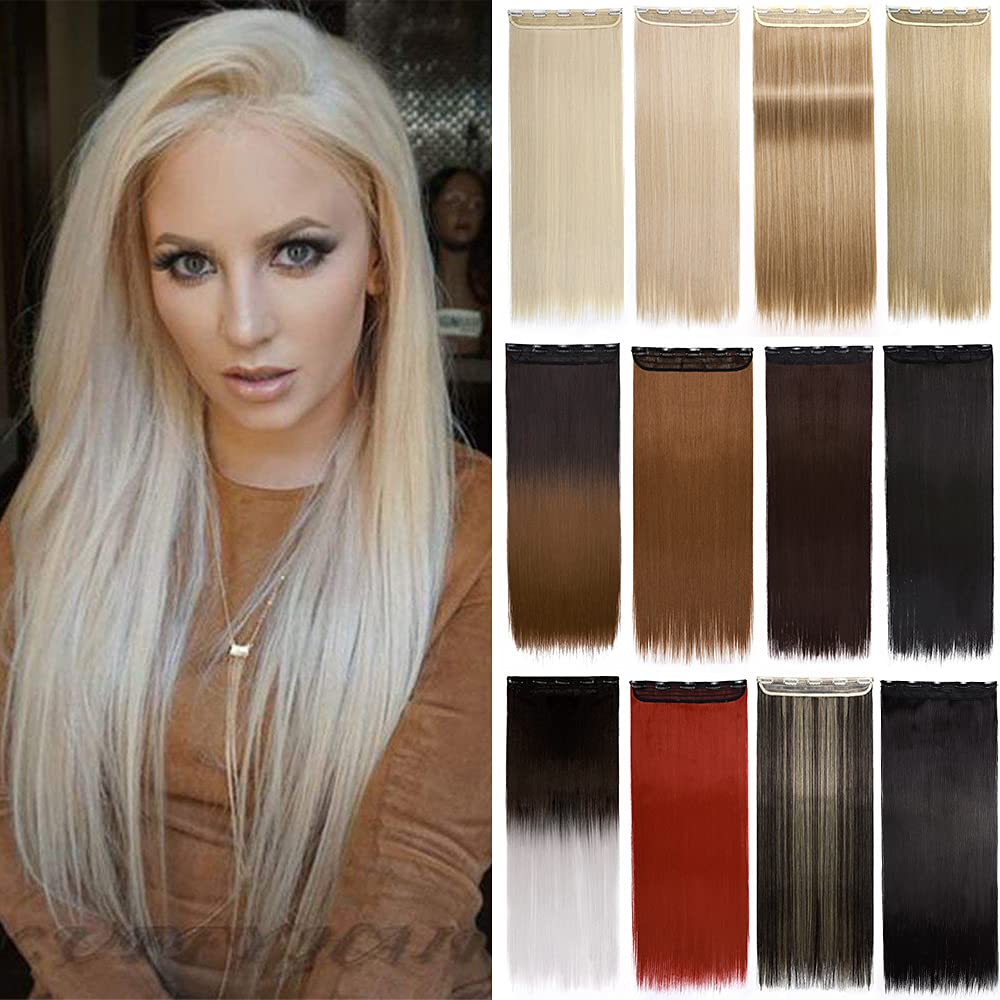 one piece clip in hair extensions