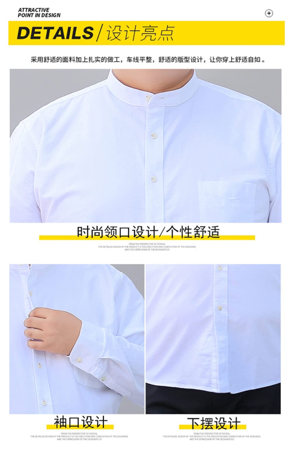 HGJH Herren Flanellhemd Langarmlangärmliges Herrenhemd Thermo Große Chinesische Tunika Graues Hemd Button-Down-Baumwollholzfäller Bequemes Hemd Lässiges Arbeitshemd Für Männer Jungen