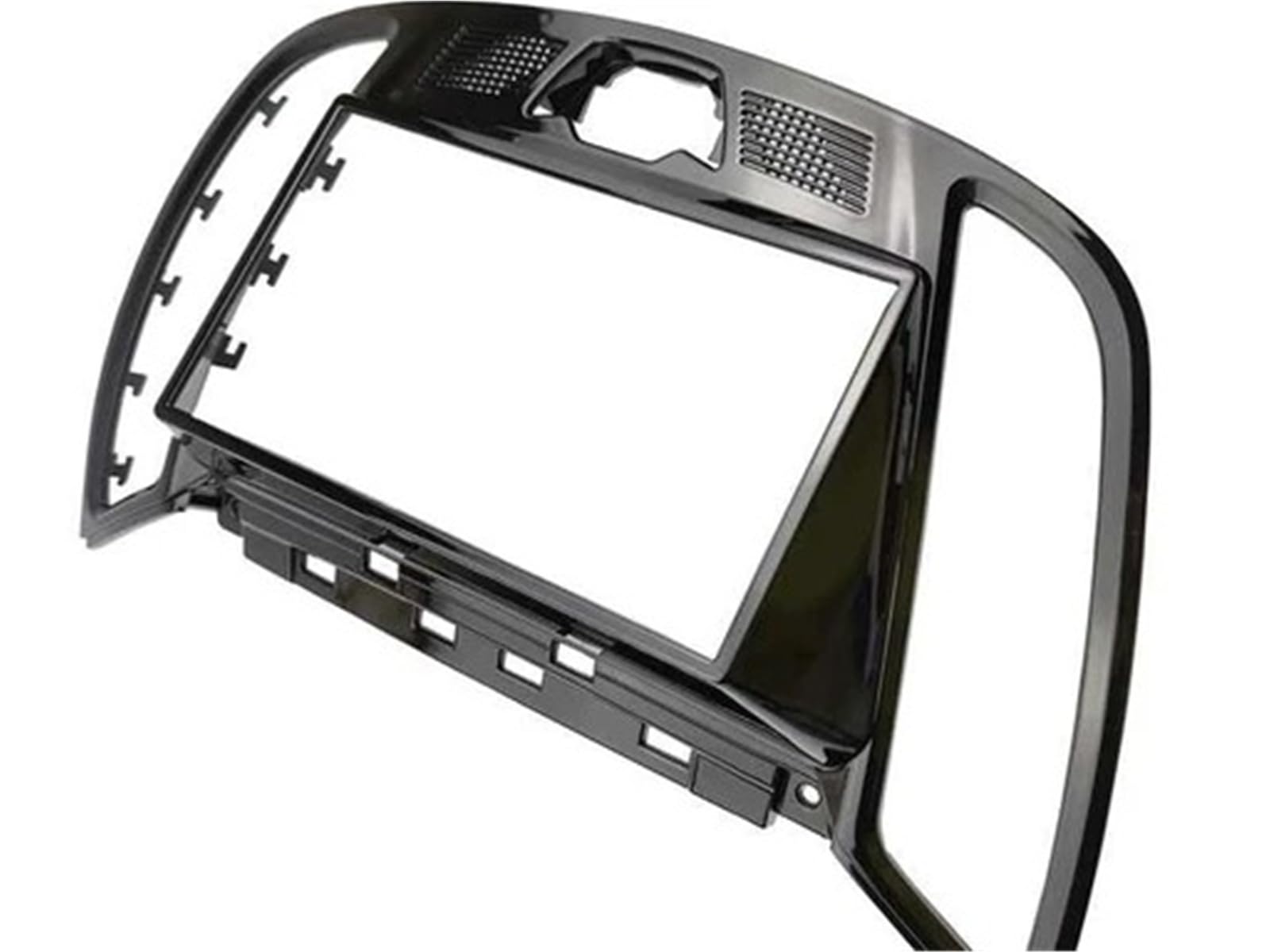 Fascia Marco Radio Coche Doble Marco Radio 2 DIN Estéreo GPS Reproductor DVD Panel Envolvente Audio Fascia para Ford para C-MAX 2010+ para Kuga 2013+ para Escape 2012+