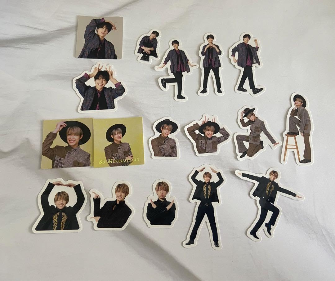 【まい】松島くんシール Sexy Zone - 松島聡 ステッカー 6枚セットの通販 by a's shop