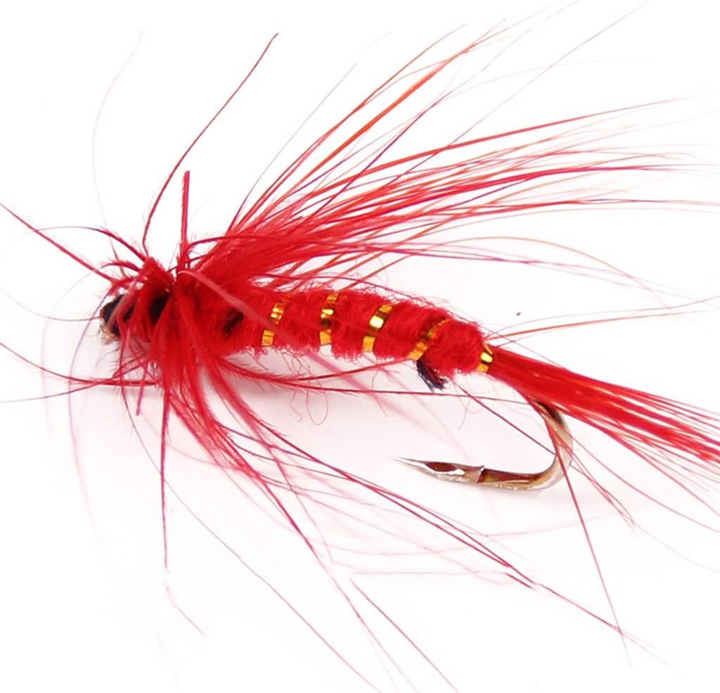 Fly Fishing Flies Fly Fishing Lures with Fly Fishing Box Fly Fishing for Bass Trout Salmon Fishing