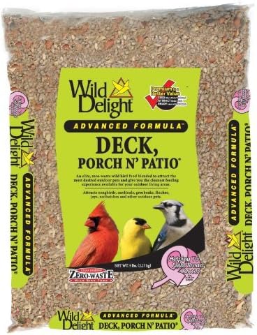 BCI Wild Delight 374050 5 Lb Deck Porch N' Patio Birdfood