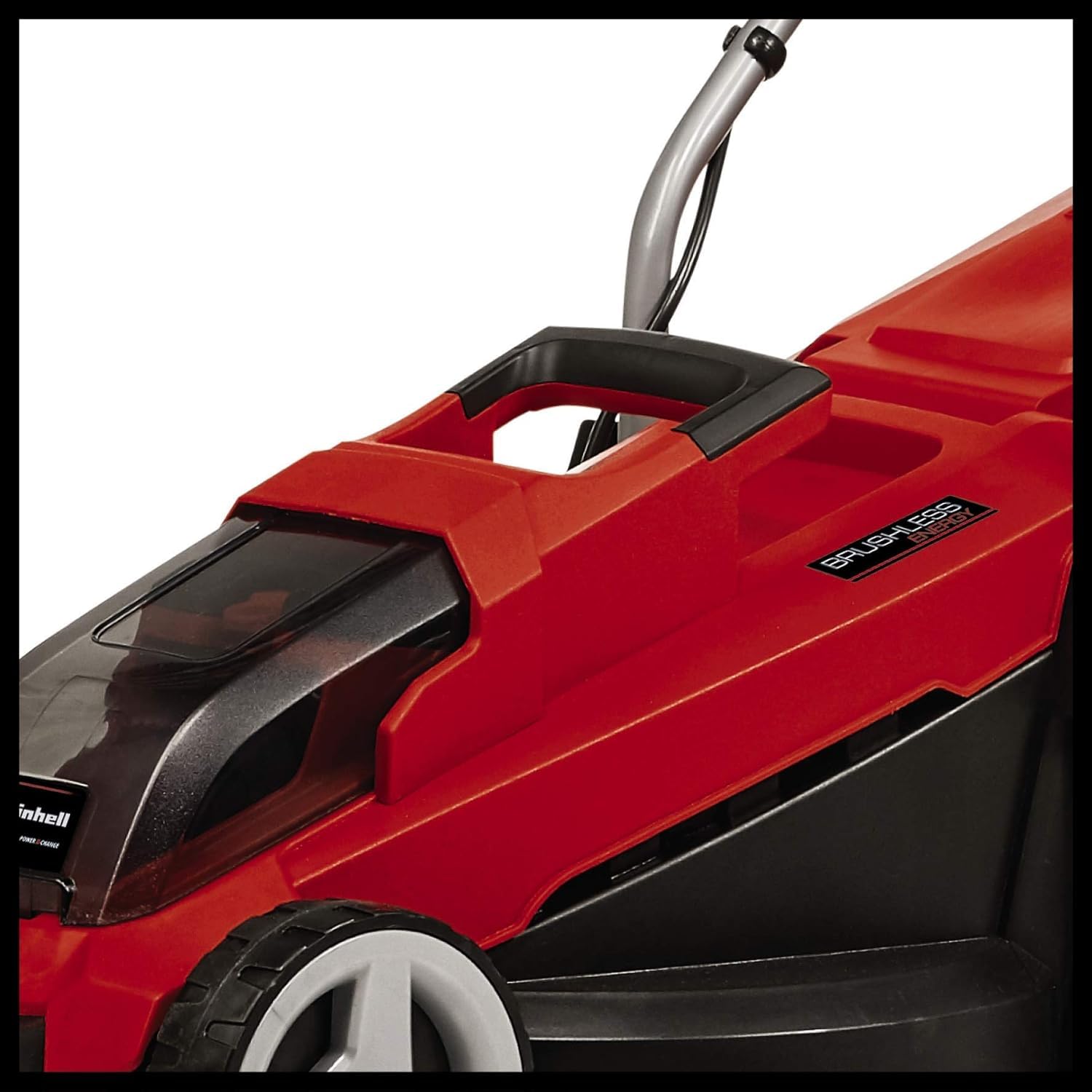 Einhell Akku-Rasenmäher GE-cm 18/32 Li-Solo Power X-Change (18 V, 32 cm Schnittbreite, bis 250 m², Brushless, 25L Grasfangkorb, 30-70 mm Schnitthöhe, ohne Akku)