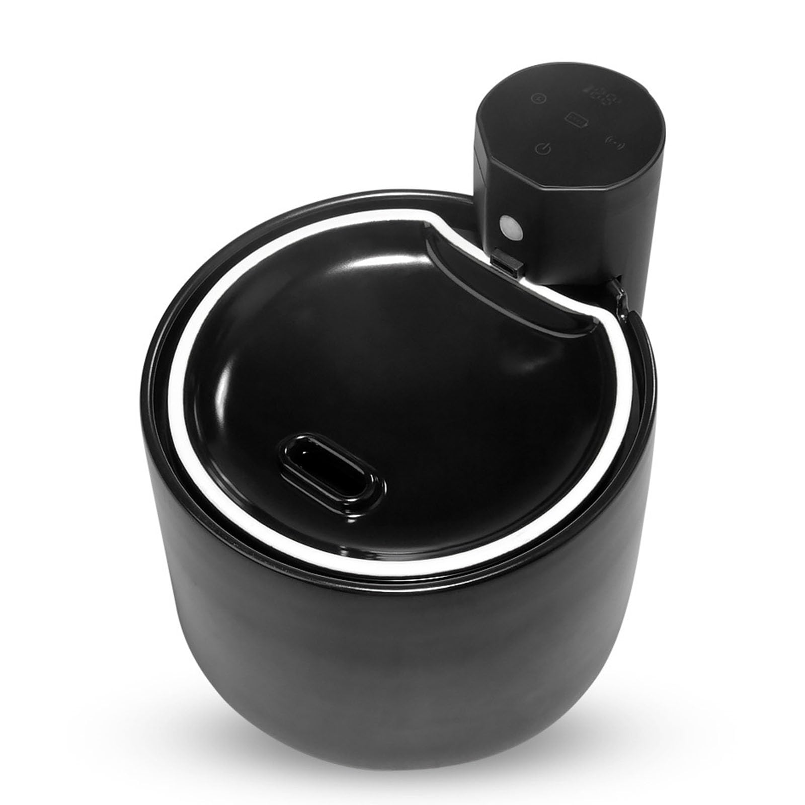 Moderner Keramik Wasserspender für Haustiere mit 2, 5 l, White