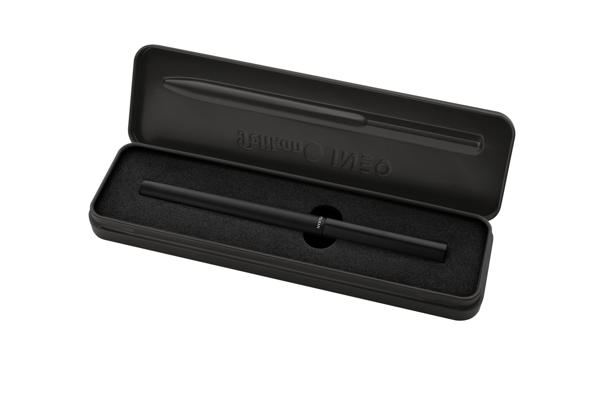 Pelikan Fountain Pen P6 Ineo Elements Black Rock 1 Piece in Metal Case 823654