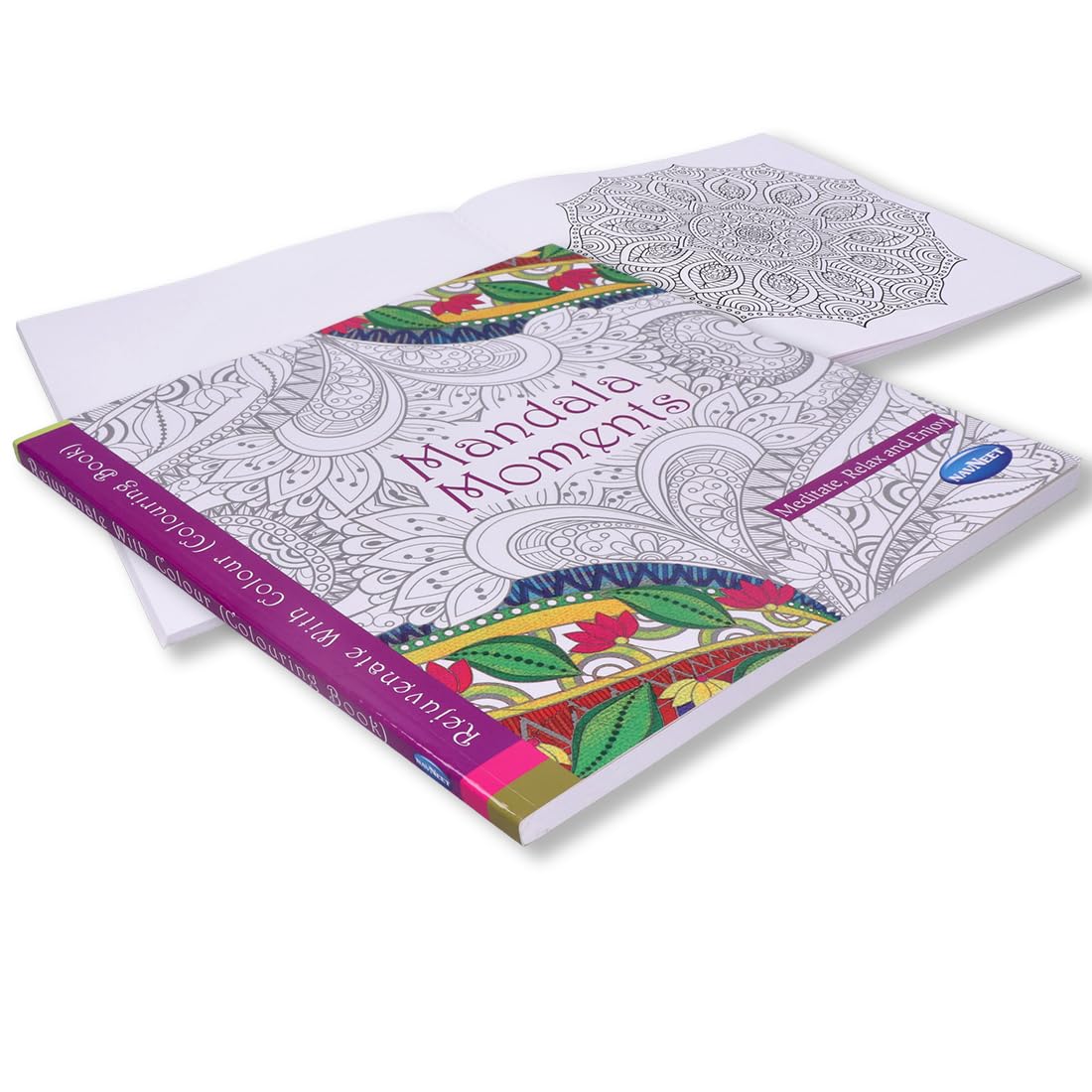 Adult Colouring Book - Relax & Create -6