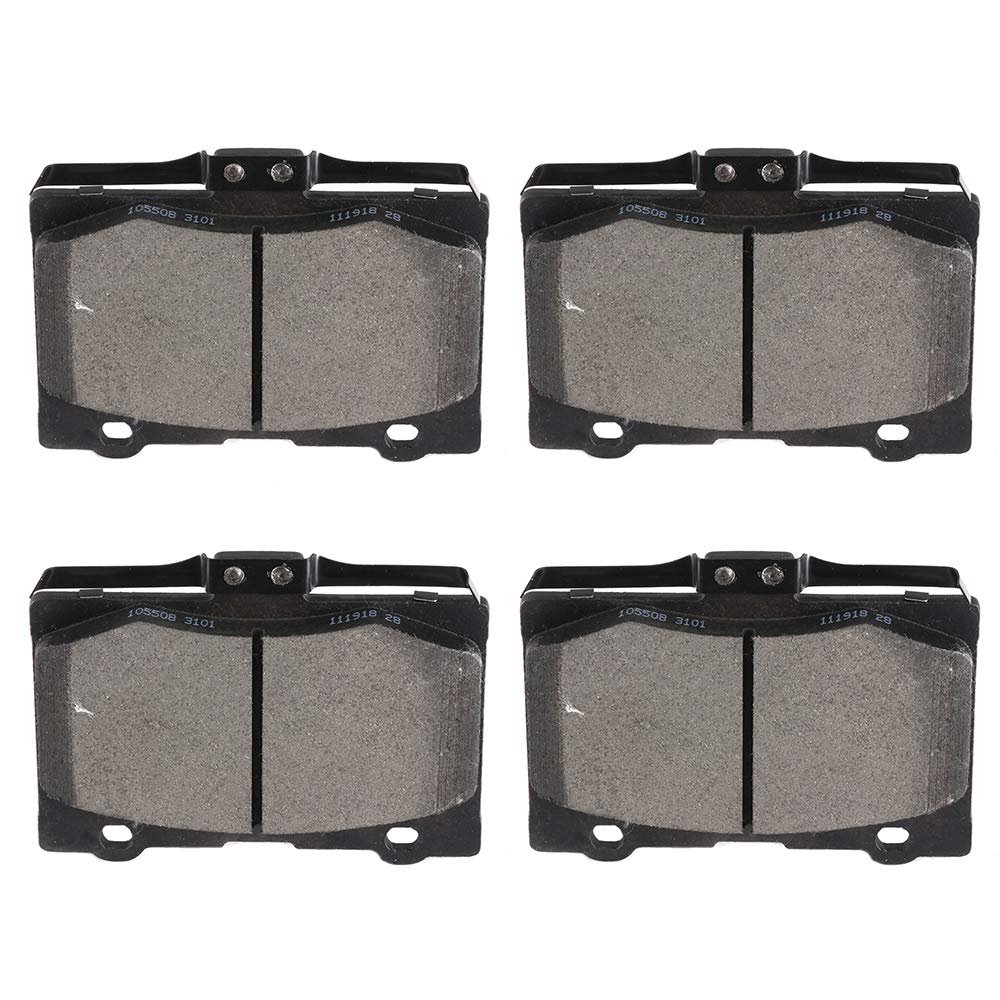 cciyu D1091 Ceramic Front Brake Pad Set Fit For 2005-2012 For Acura RL