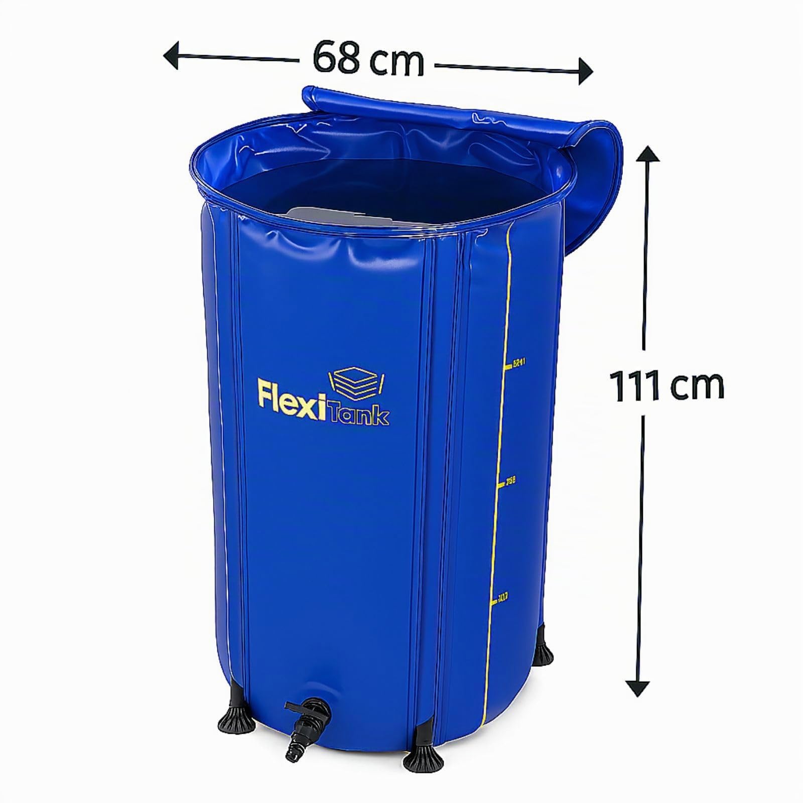 Weedness Autopot Flexitank 400 Liter - Wassertank Regentonne Regenwasser Wasserfass Garten Wassertonne