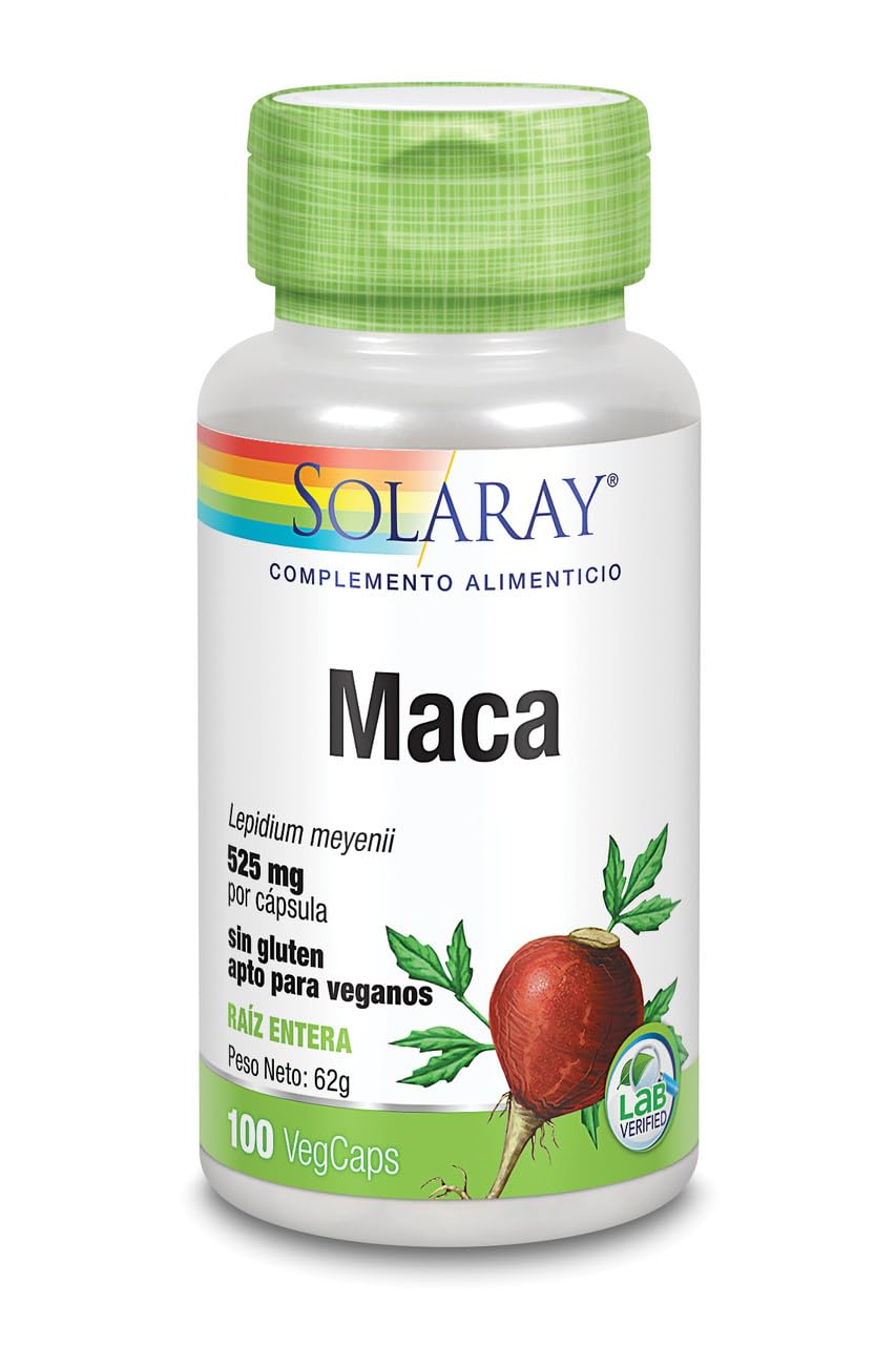 Solaray Maca 525mg | 100 VegCaps