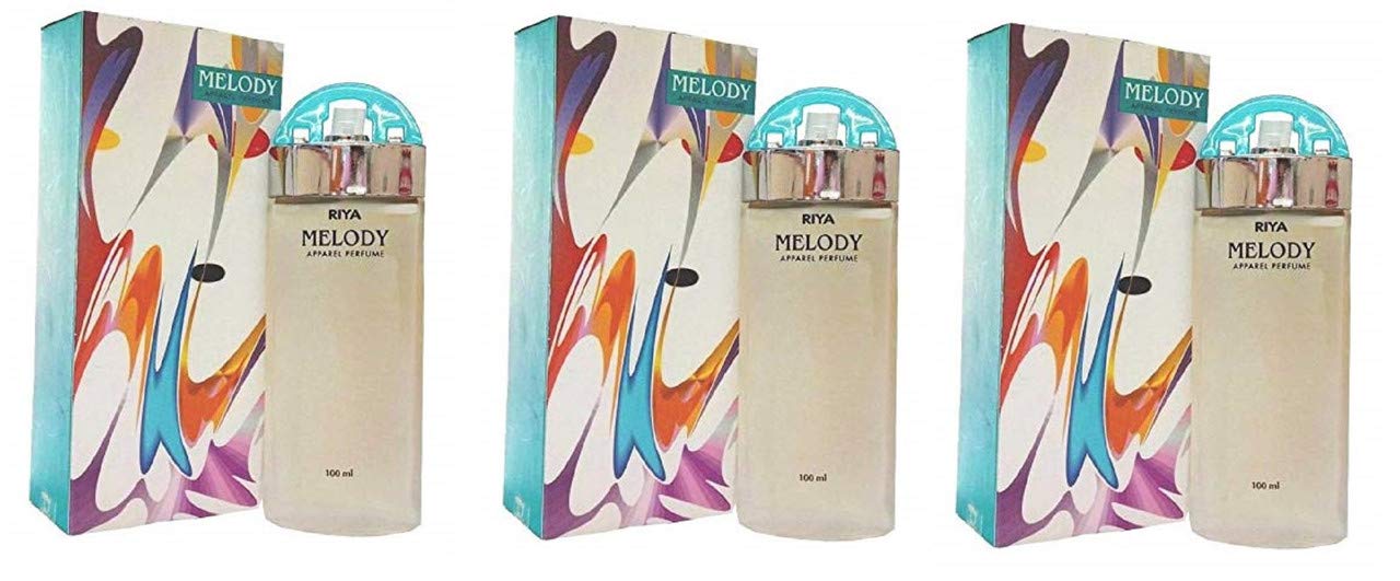 Riya Melody Perfume 100ml Each (Pack of 3)