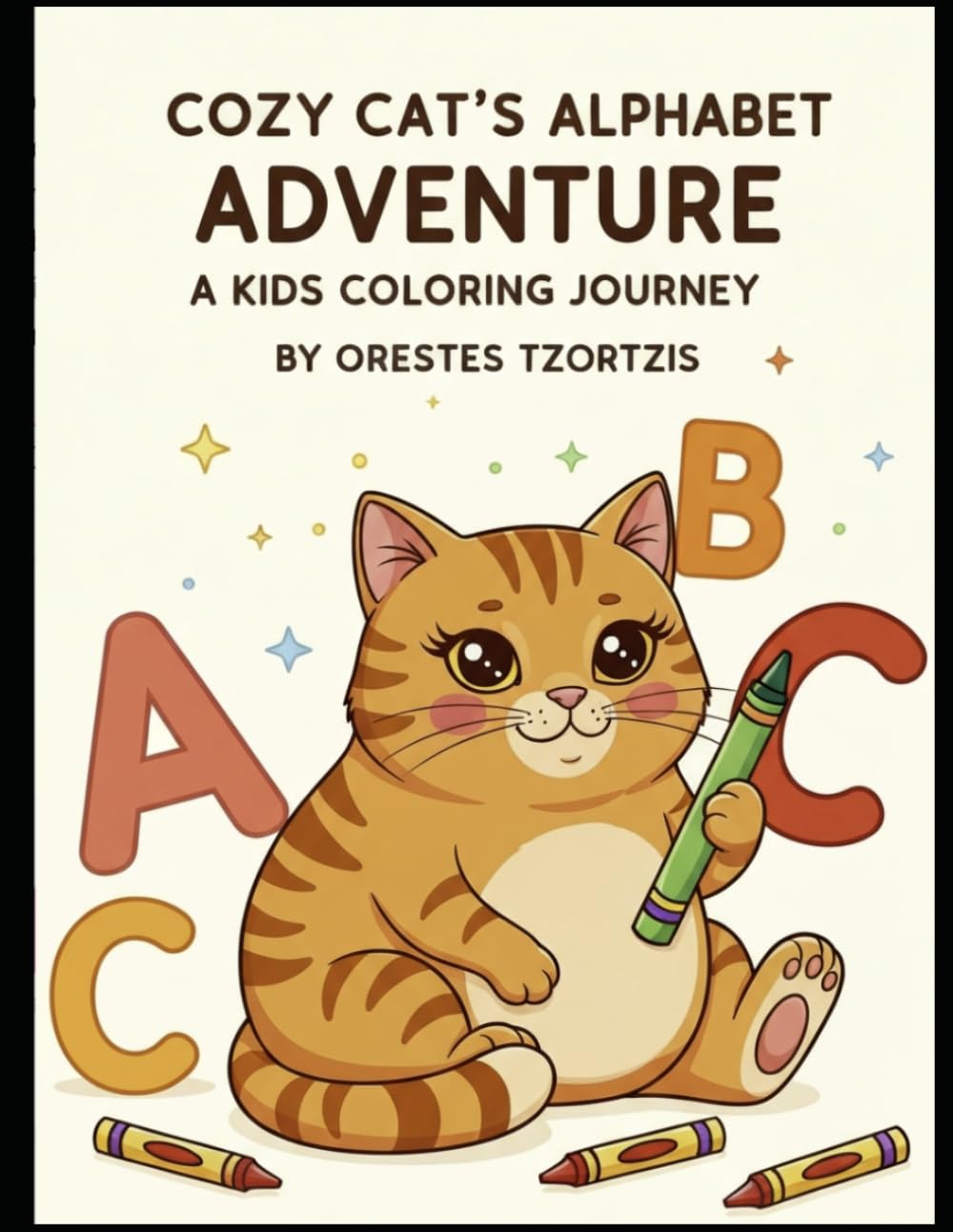 Cozy Cats Alphabet Adventure: A Kids Coloring Journey