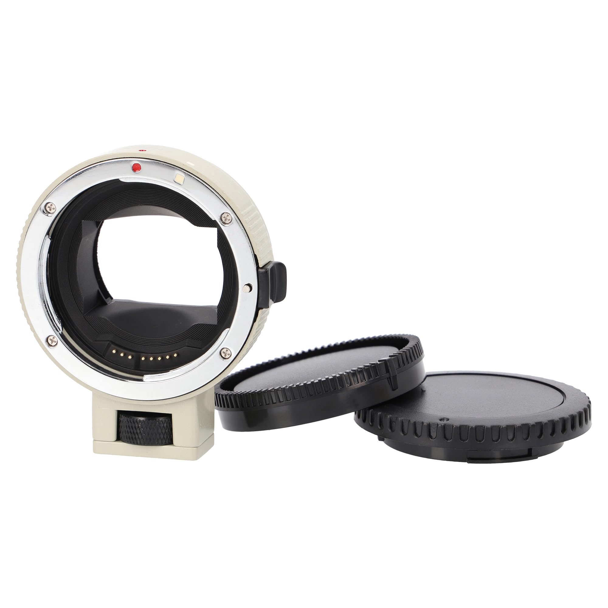 ayex Adattatore per obiettivo AF autofocus compatibile con obiettivo Canon EF/EF-S compatibile con fotocamera Sony E-mount EF-NEX II bianco