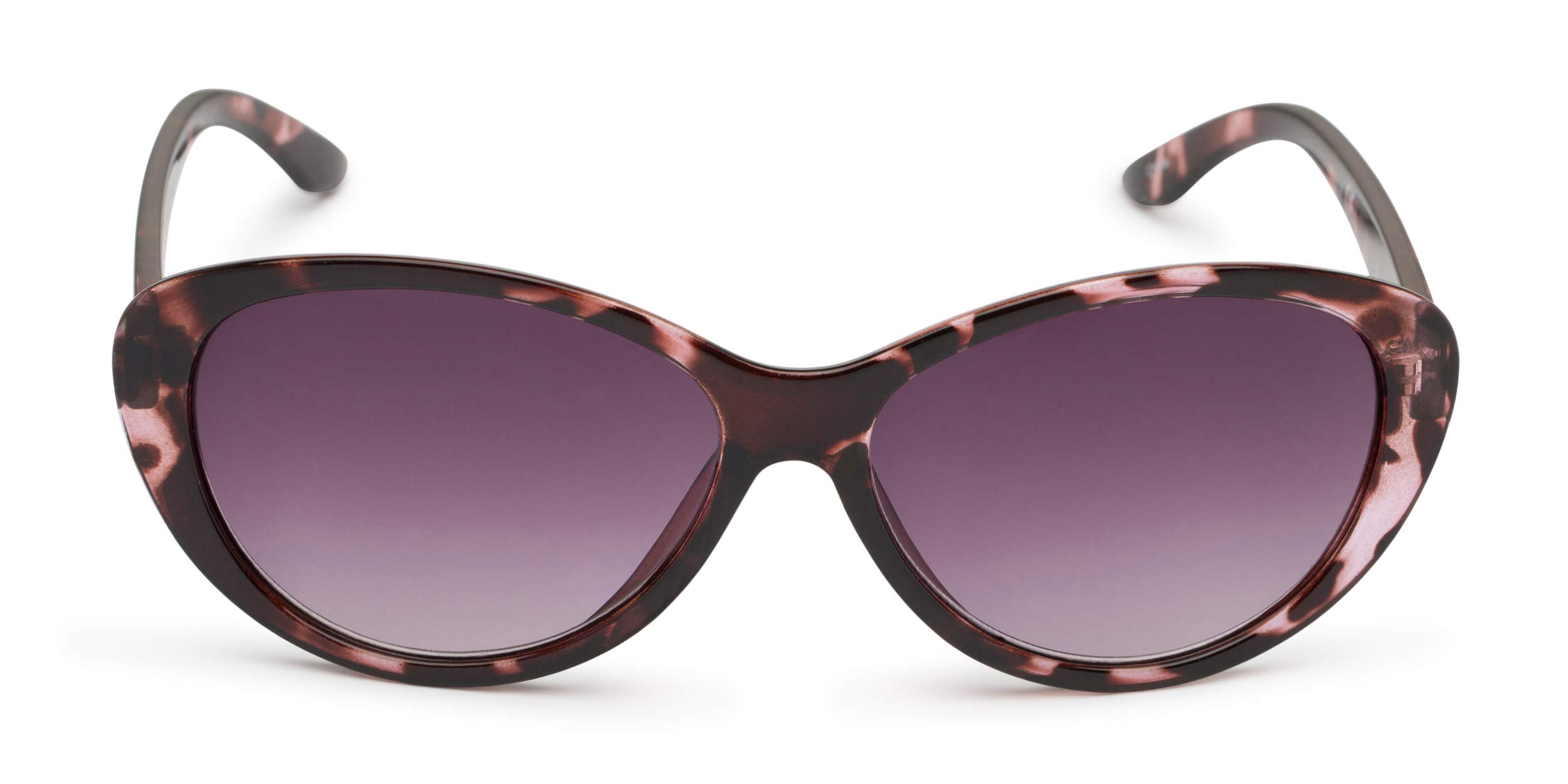 Cat Eye Reading Sunglasses in Pink Tortoise with Smoke Lenses by Readers.com | The Mary | +1.75