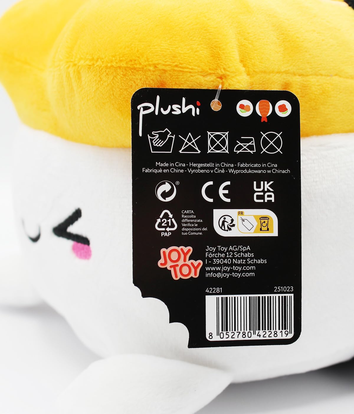 Joy Toy - Yummis Plushi Nigiri z pluszowym jajkiem - 20 x 16 x 15 cm