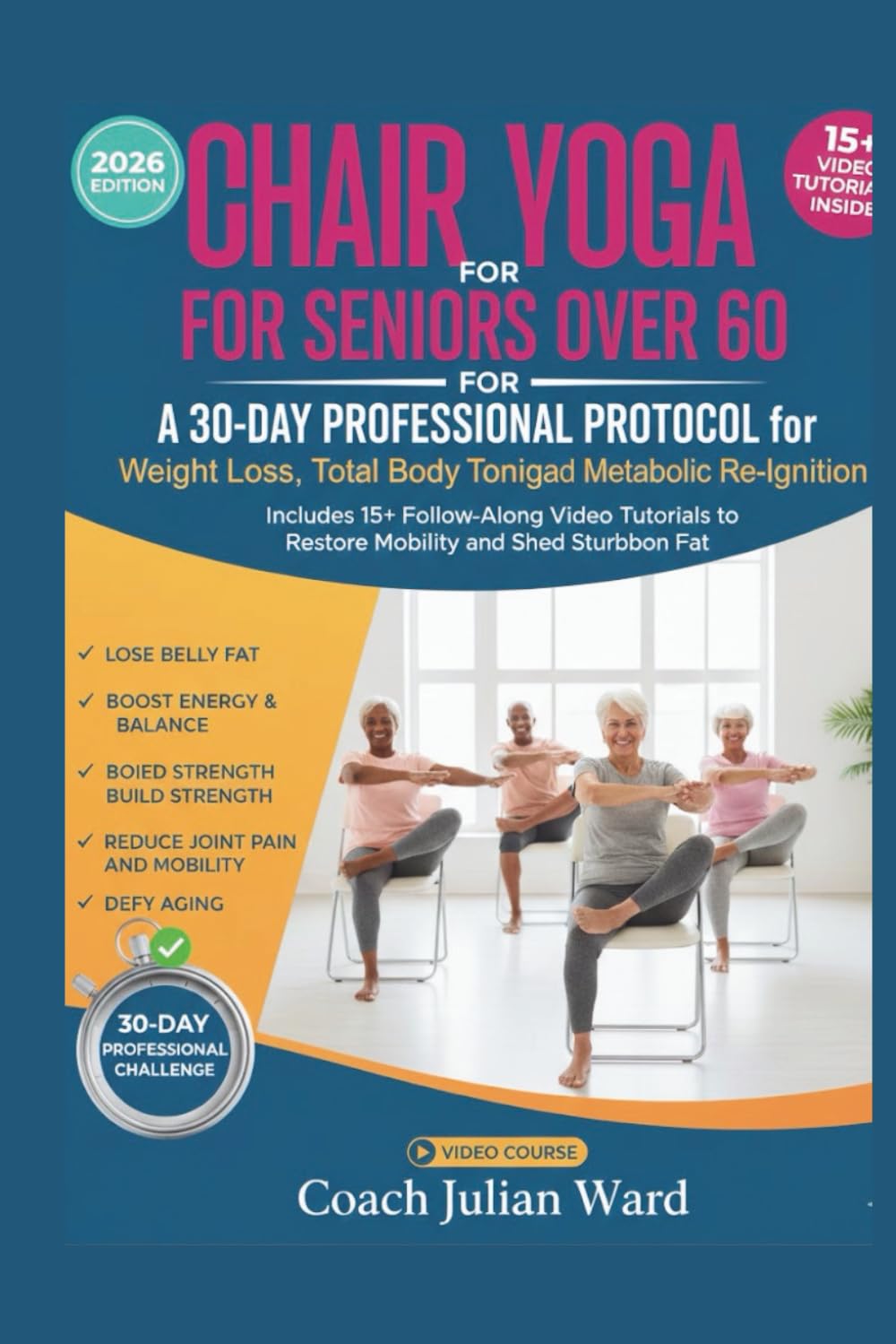 Chair Yoga for Seniors Over 60