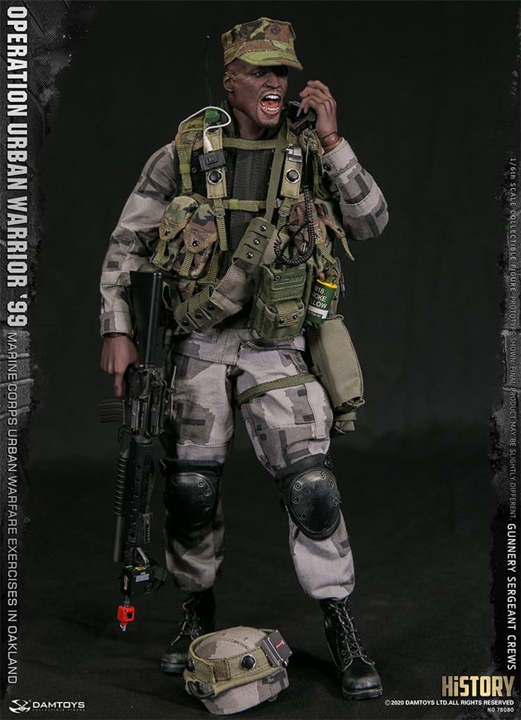 DAMTOYS78080アメリカ海兵隊アーバンウォリアー作戦クルース一等軍曹 Amazon | 1/6 男性フィギュア DAMTOYS 78080 アメリカ海兵隊 アーバン