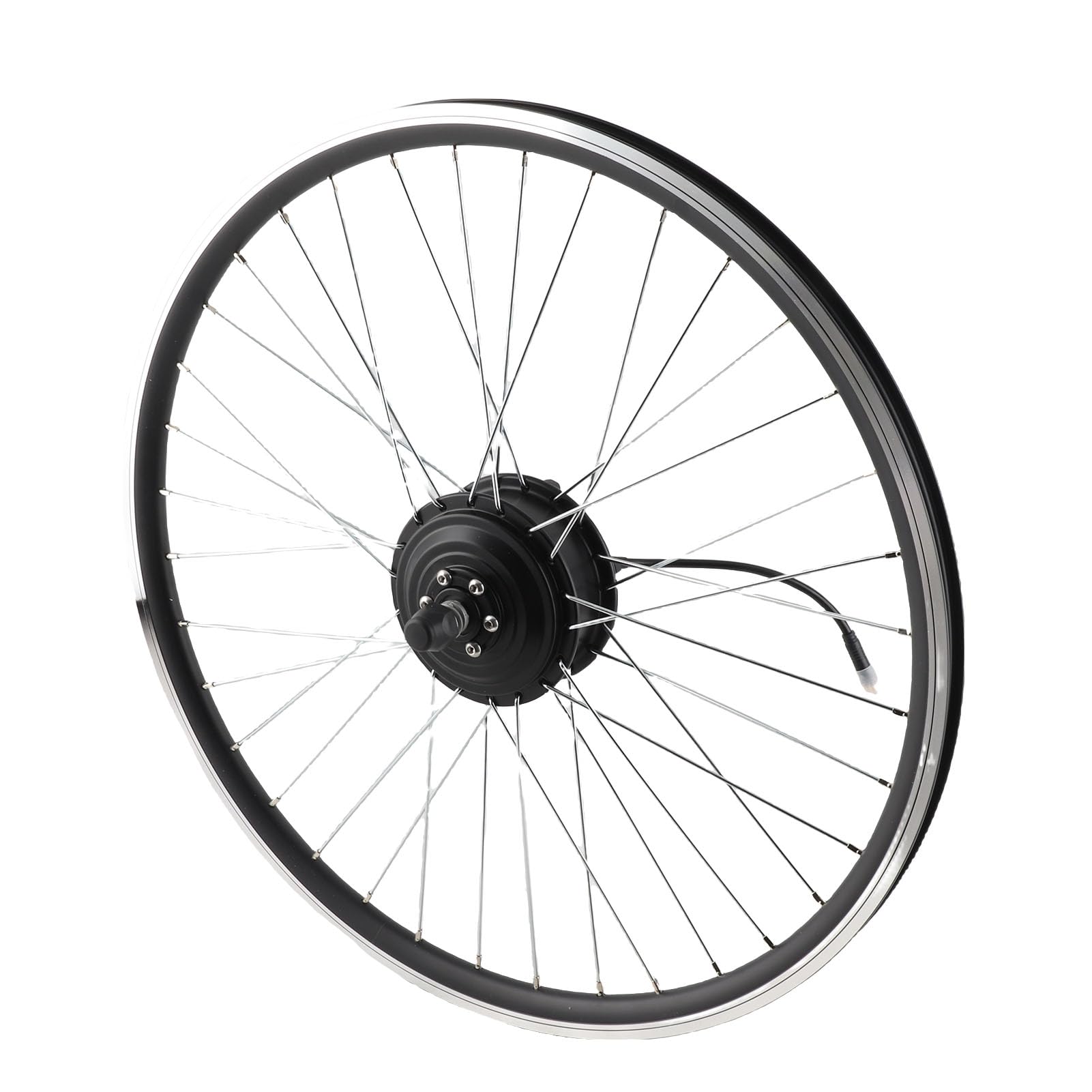 Kit de conversion de moteur de roue avant de vélo électrique 36V 250W 26 pouces avec écran LCD étanche IP65