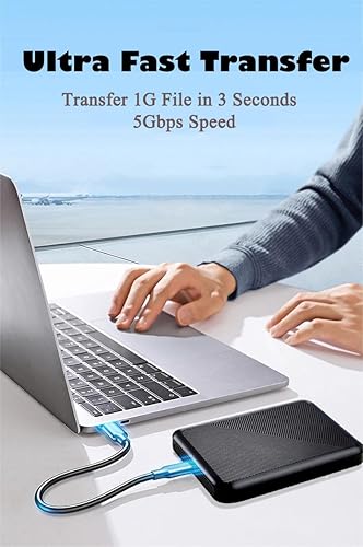 Miniatura 4 de Disco duro externo portátil ultra delgado de 1 TB USB 3.0 HDD Almacenamiento para PC, Mac, Laptop, PS4, Xbox One