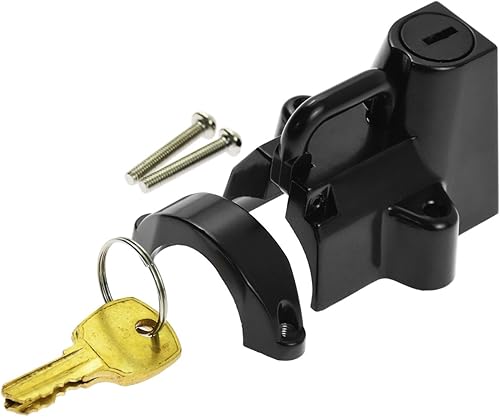 HDBUBALUS Kit universal de bloqueo de seguridad para casco para tubos de 78 a 1 14 pulgadas de diámetro apto para Harley Yamaha Suzuki Kawasaki