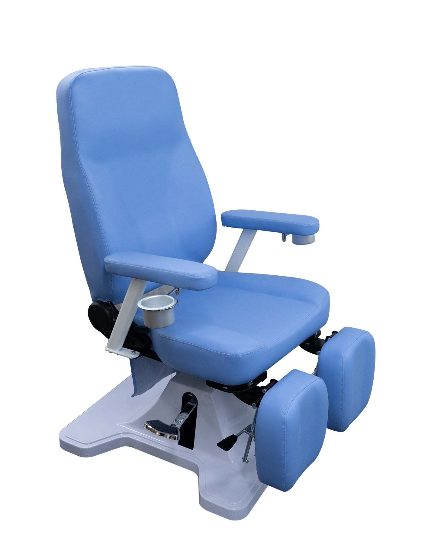 MEISHIDA Heavy-Duty Spa Chair Hydraulic, Adjustable Foot Rest, Reclining, Swivel Professional Manicure&Pedicure, Facial Bed Chair for Barber Spa Beauty Salon & Clinic Furniture (Blue)