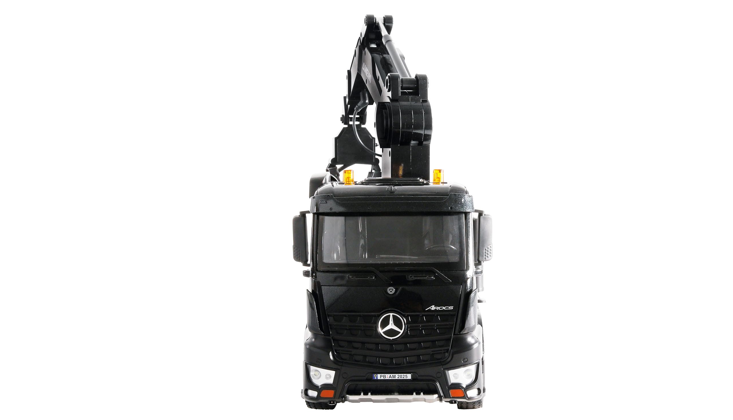 Amewi Mercedes-Benz Arocs wózek dźwigowy z wywrotką 8x4/4 4WD 1:18 RTR zdalnie sterowany RC