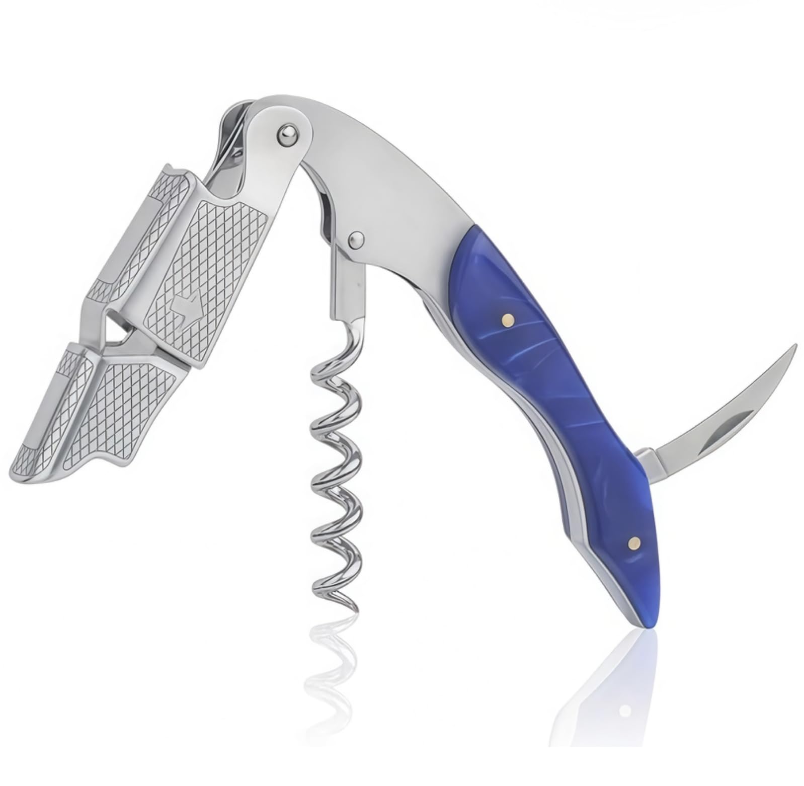 RJ Wine Opener Stainless Steel Corkscrew for Professional Bartenders with Lightweight Design for Hotels and Bars