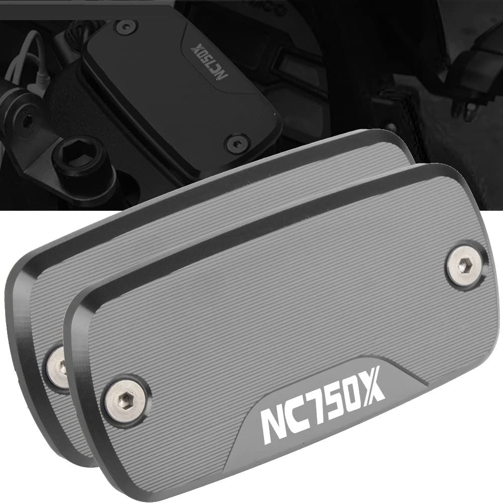 MTCRIGHTER CNC Aluminum Brake Master Cylinder Cap For Honda NC750/NC700 (2012-2024) - Red