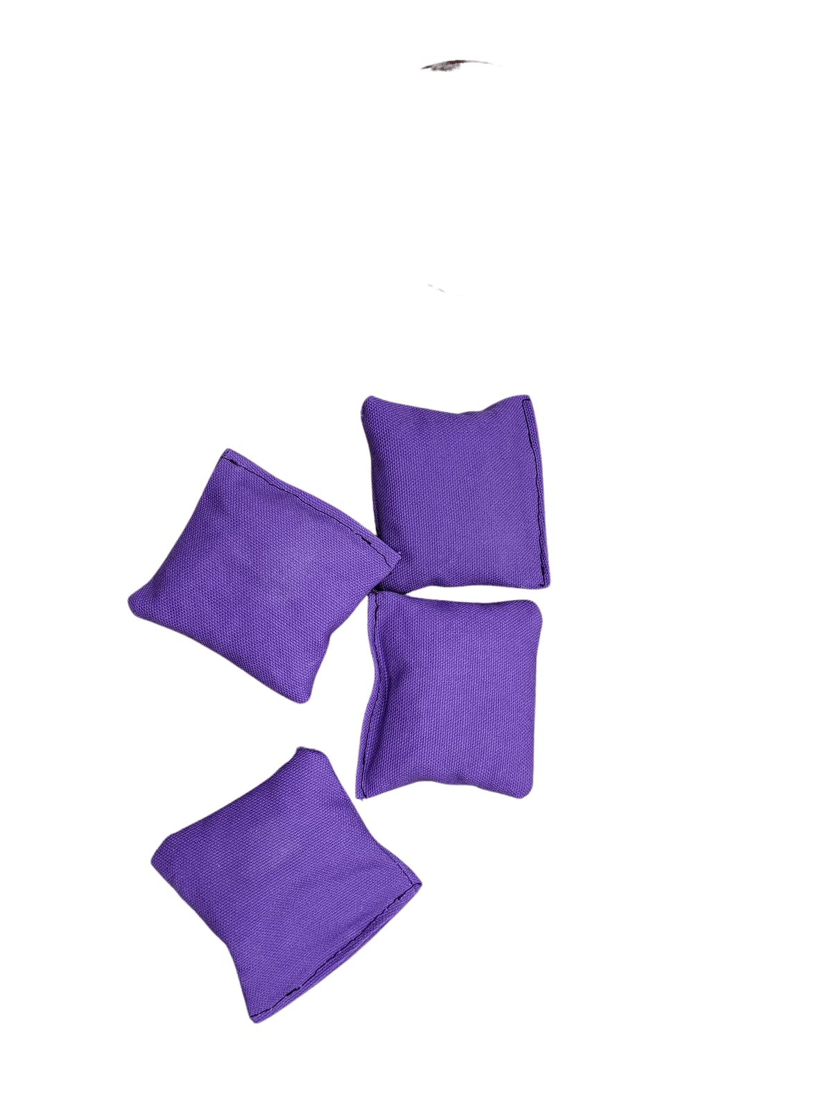 Photo 1 of 3" Purple Mini Cornhole Bags Replacement bags set of 4