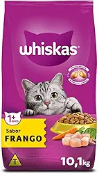 whiskas Ração Whiskas Frango Para Gatos Adultos 10 1 Kg