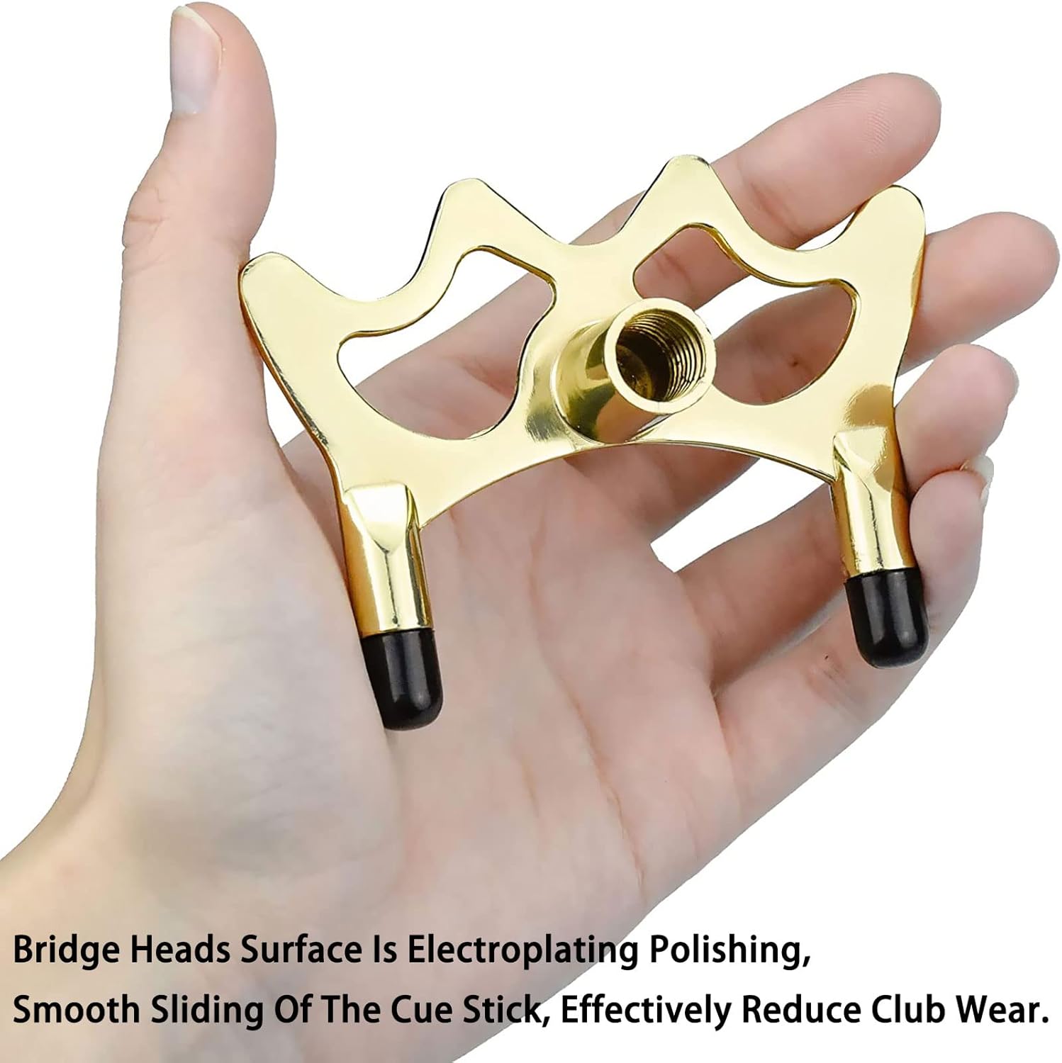 Buy RJCKCC Pool Bridge Stick Bridge Head Retractable Billiards Cue Stick Bridge Pool Cue Bridge