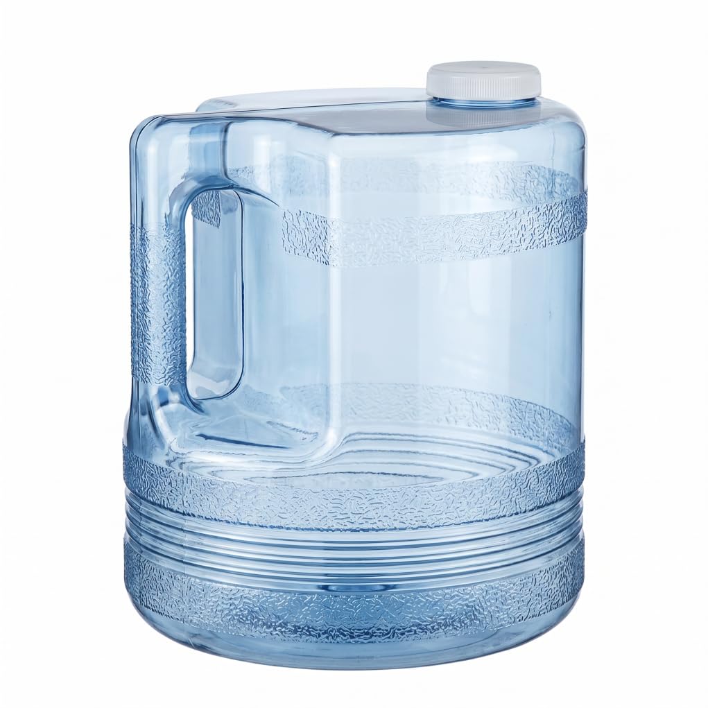 Bonalake Water Container, 4L/1gal Water Distiller Storage with Handle Sealed Replacement Collection Bottle for Homes, Dental Clinics, Beauty Salons Storage Containers Distilled