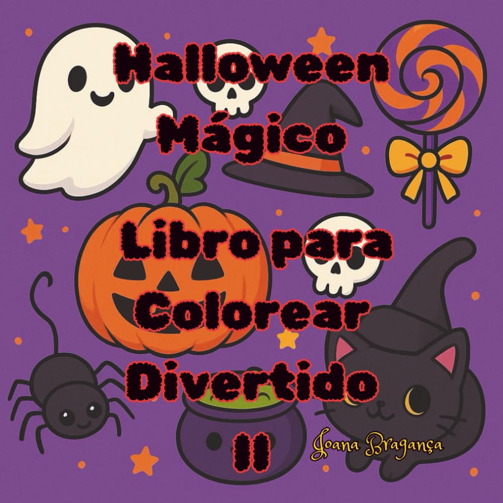Halloween Mágico – Libro para Colorear Divertido II