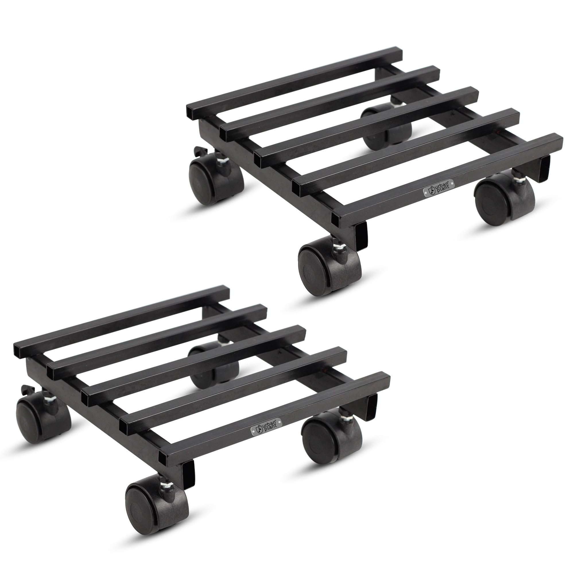 Urban Plant Caddy with Wheel, Heavy Duty Wheel Plant Stand, Square, 23 cm x 23 cm x 10 cm (Pack of 2) (B0DCSGC2K4) Amazon Price History, Amazon Price Tracker