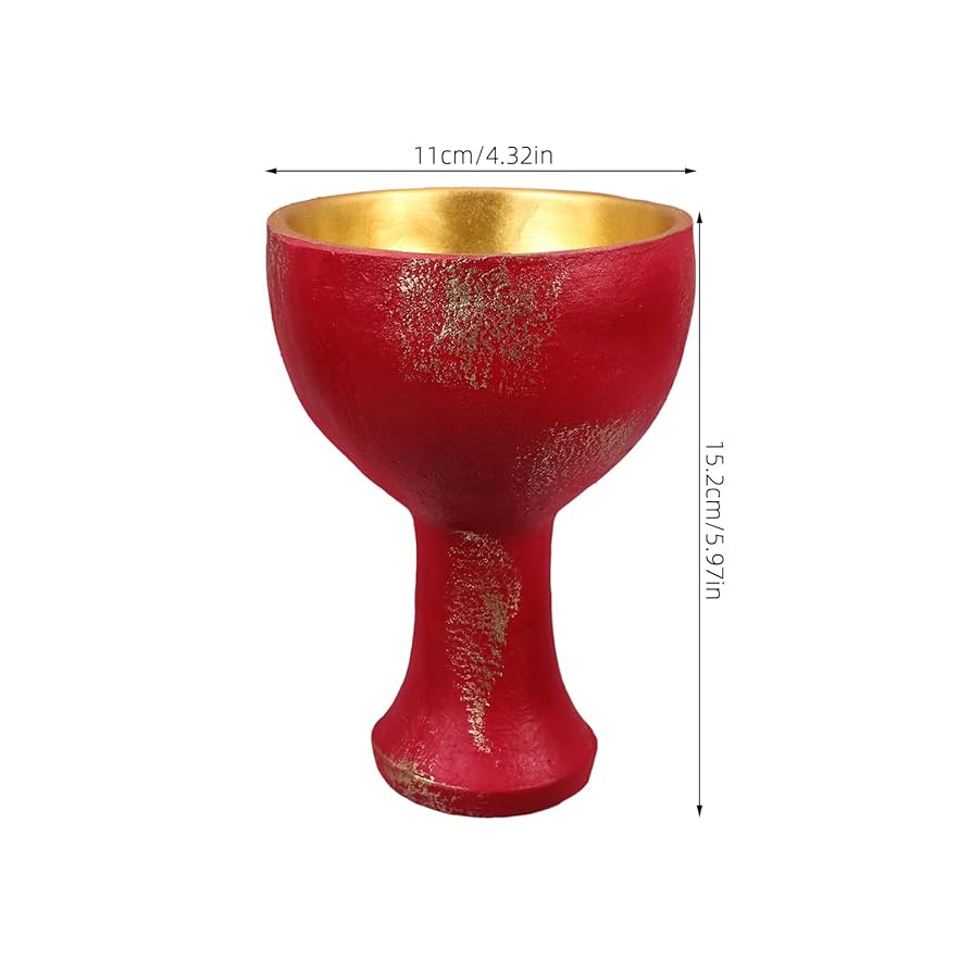 レア Alchemy Gothic ゴブレット 聖杯 インテリア Amazon | ABOOFAN 聖 聖杯 カップ、 樹脂 ゴシック ゴブレット