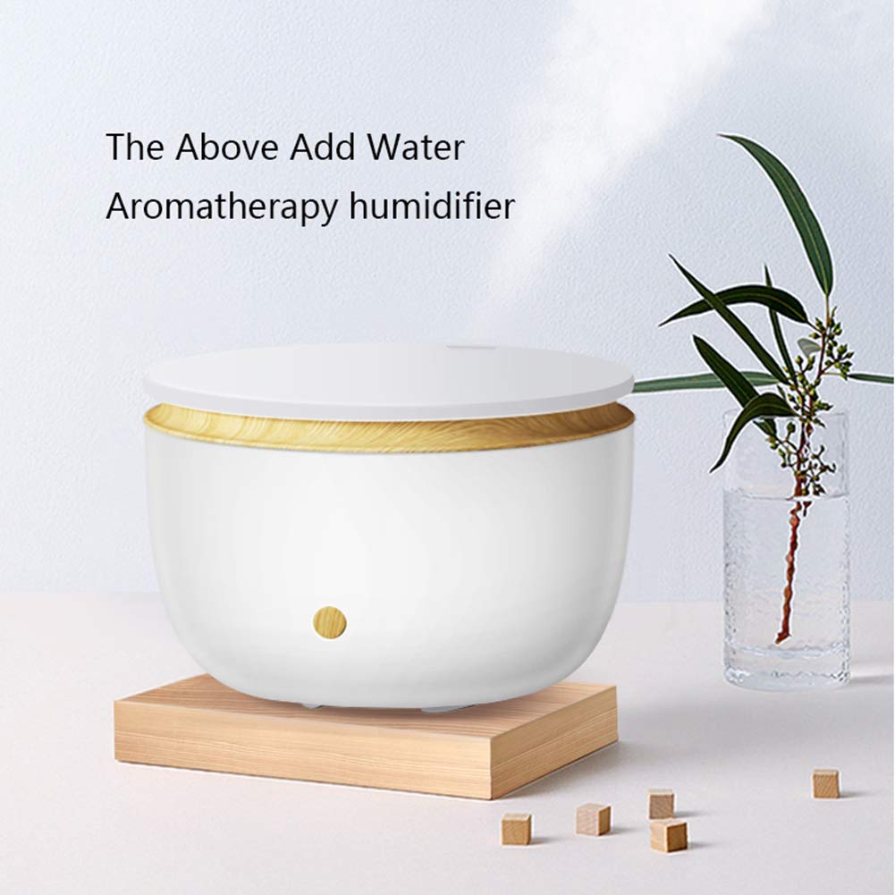 XRXX Diffusore di Olio Essenziale di Umidificatore Ad Ultrasuoni da 500 Ml Diffusore di Olio Essenziale per L'umidificatore Ad Ultrasuoni Light Wood Grain