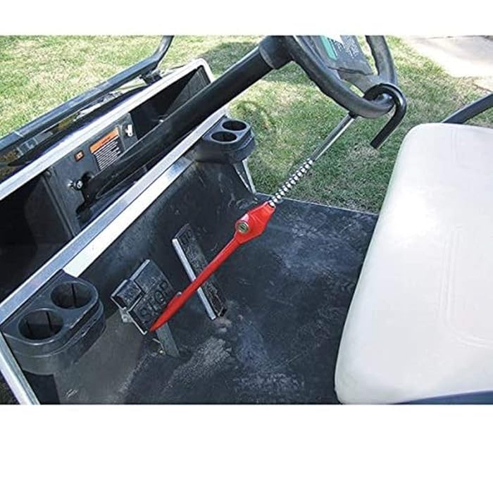 Buy RHOX Golf Cart Pedal to Wheel Lock The Club Security Bar Heavy