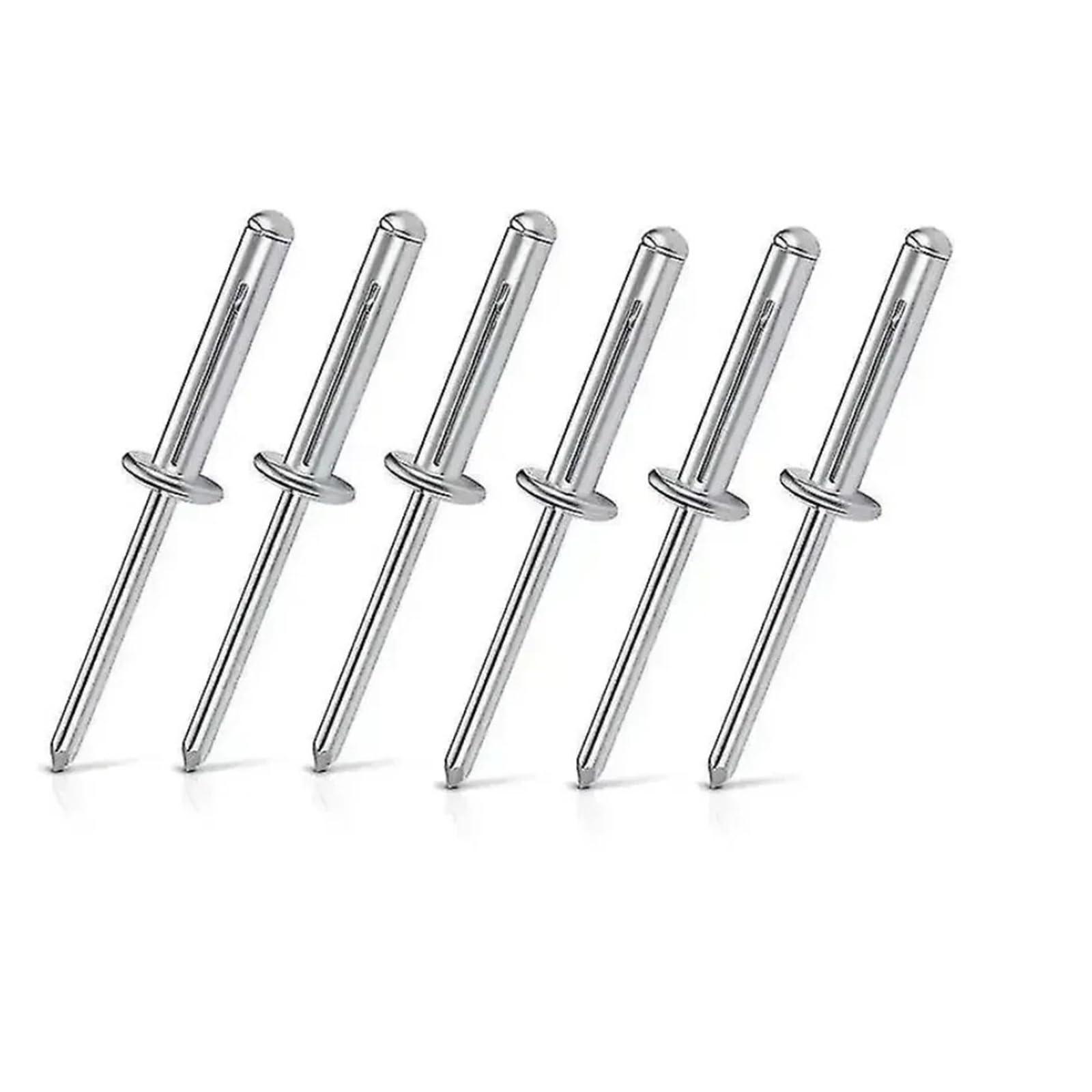 Aqxypas 100PCS 3/16" Aluminium Trifold Blind Rivets Automobile Pop Blind Rivet Structural Blind Rivet For Automotive Fastener