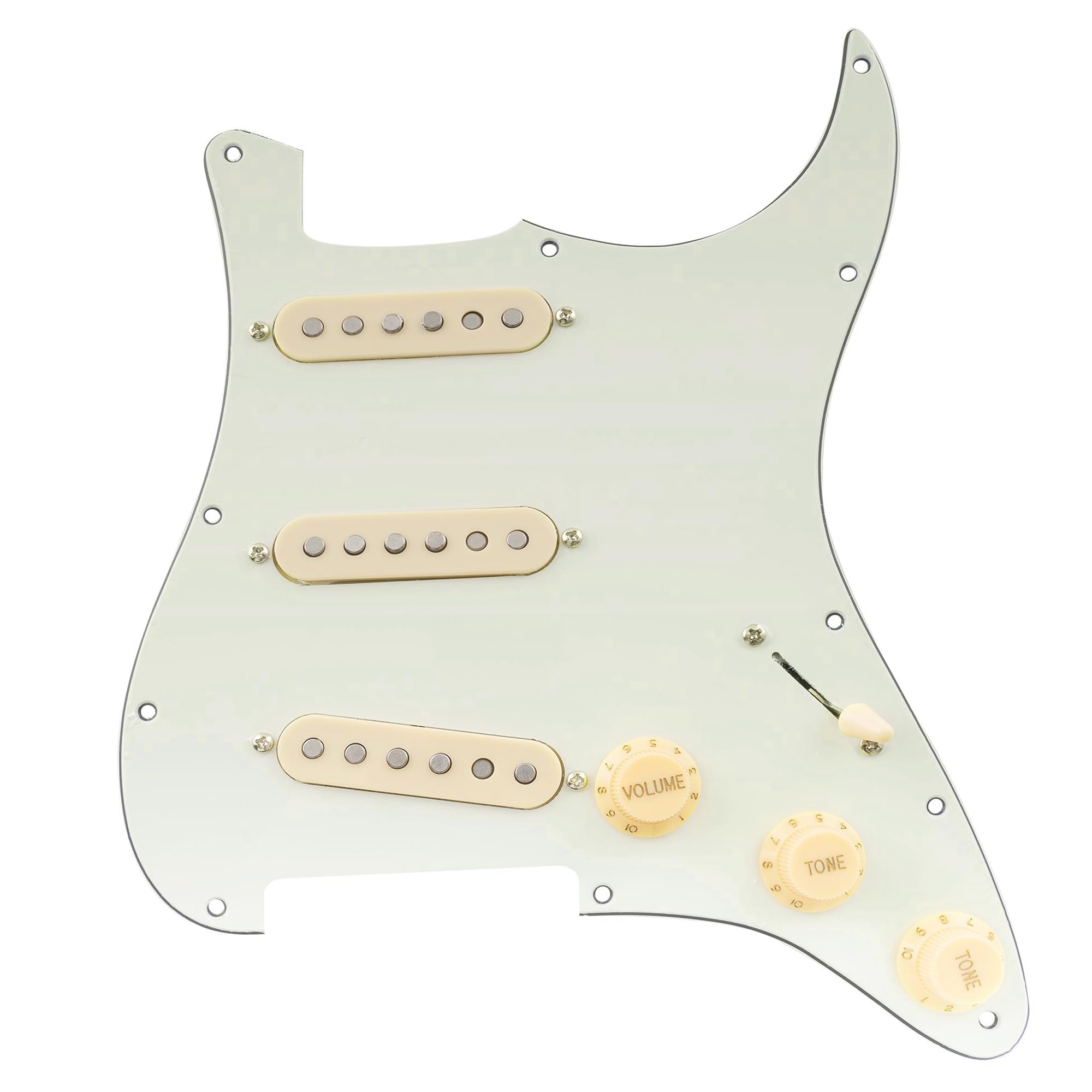 Amazon.com: Musiclily Pro-SE ST-60SE Pre-wired SSS Pickguard with