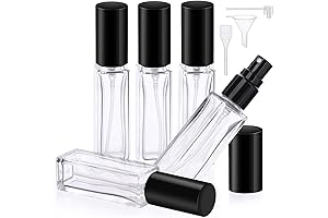 Segbeauty 10ml Mini Perfume Spray Bottles, Empty Refillable Travel Perfume Atomizer