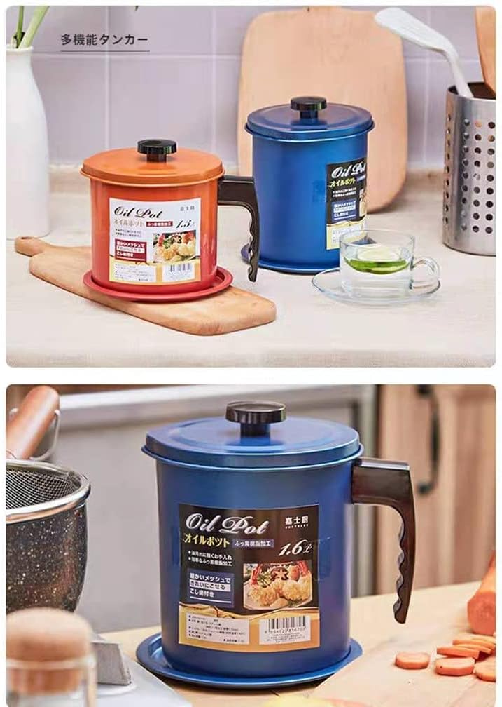 Buy Cooking Oil Storage Grease Keeper, Grease Oil Strainer Container