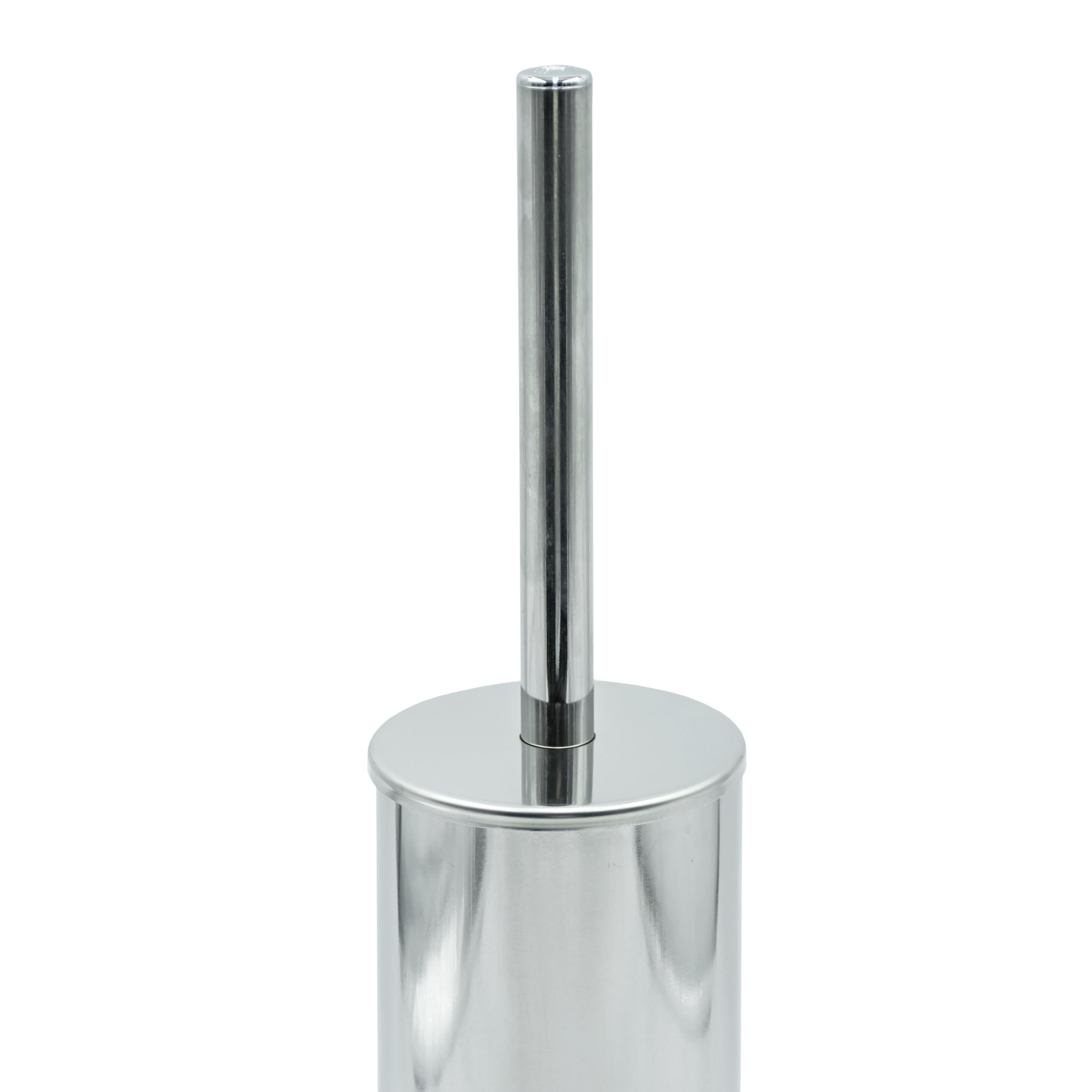 INDA - Portascopino da Parete/da appoggio My Like in Acciaio Inox Lucido