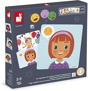 Comprar Janod - Juego Magnético de Las Emociones - Juego Educativo para Niños Pequeños - A partir de 2 Años, J08038