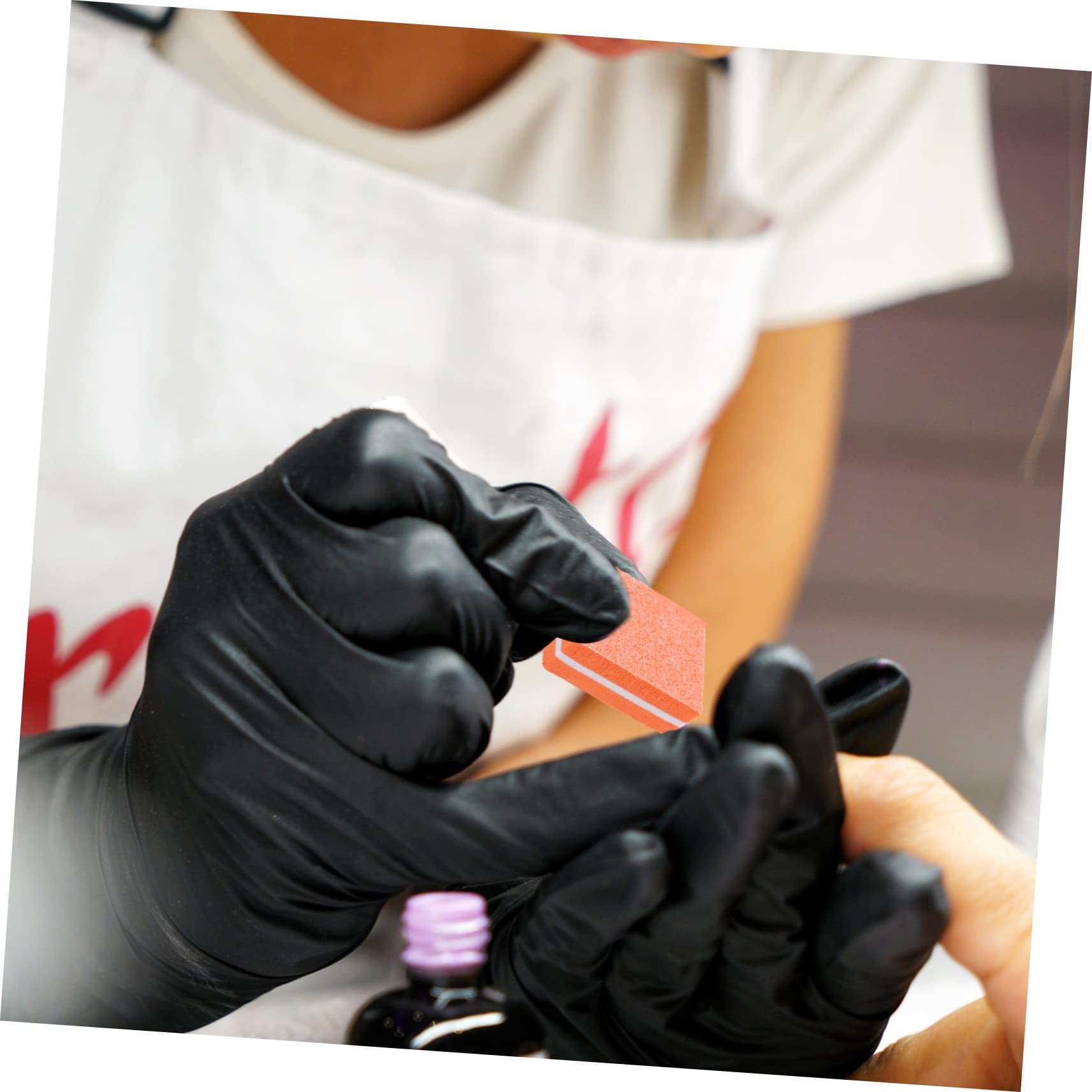 Healeved 250piezas Esponjas Para Limar Uñas Bloques De Pulido De Manicura Herramientas De Belleza Para Uñas Naturales y Acrílicas Diseño Compacto y Eficaz