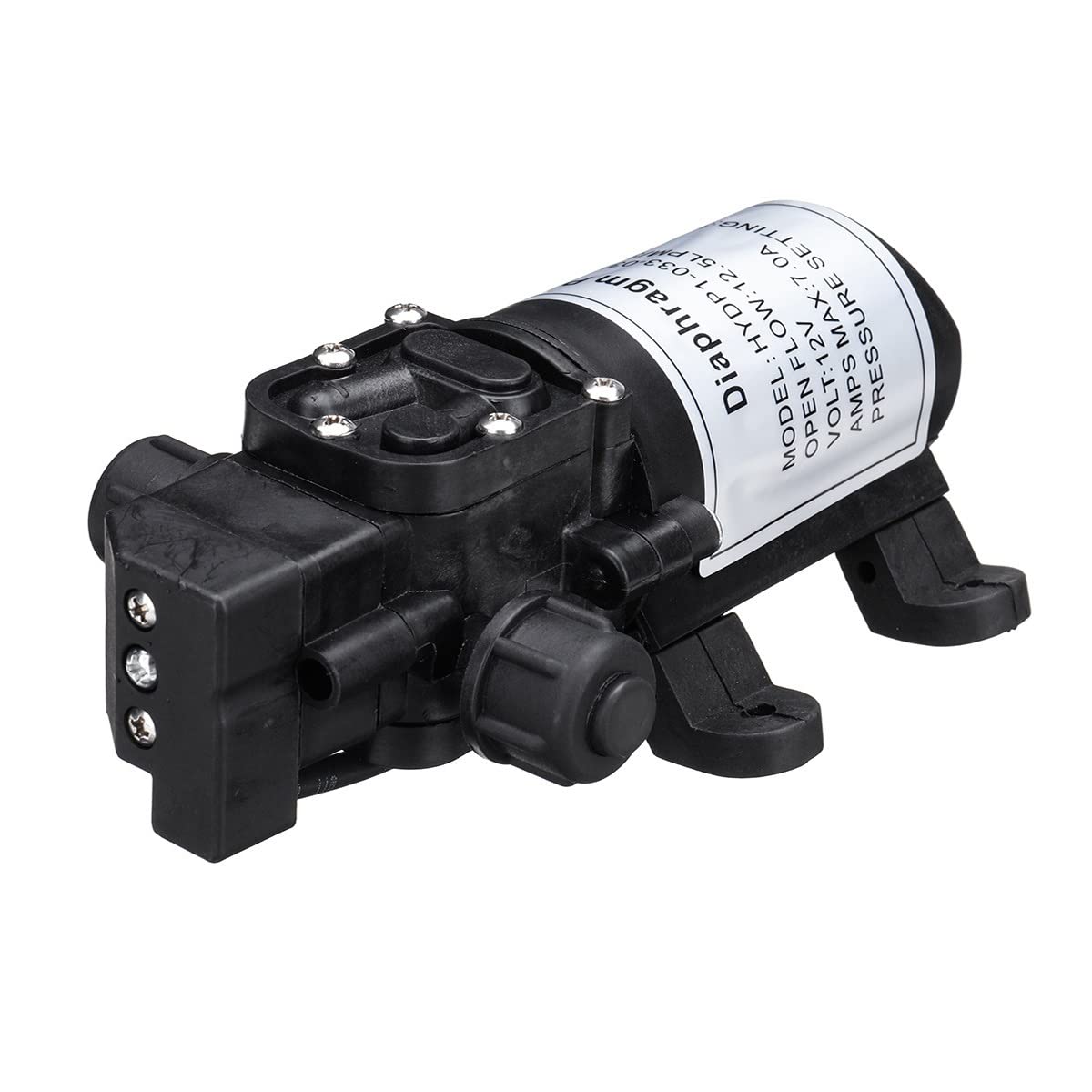 Pompe idrauliche, Parti e Accessori DC 12V 12.5LPM Interruttore Automatico for Giardino RV Barca Pompa Acqua ad Alta Pressione Pompa Acqua autoadescante a Membrana