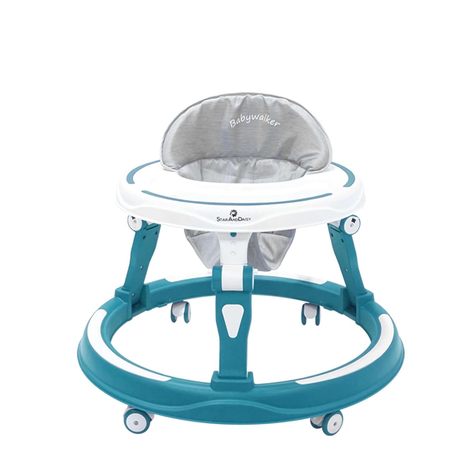Buy StarAndDaisy 360° Baby Walker Adjustable Height, MultiFunction AntiRollover Folding Walker