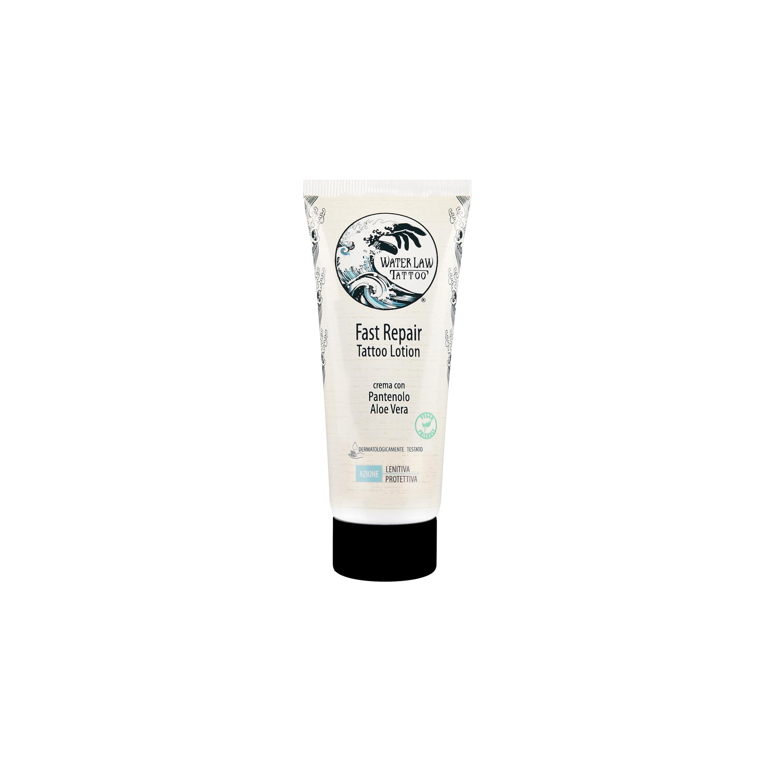 Water Law Tattoo Fast Repair Creme Post Ttowierung, beruhigend, 30 ml, mit  Panthenol, Bio-Aloe Vera und Glycerin, feuchtigkeitsspendende ...