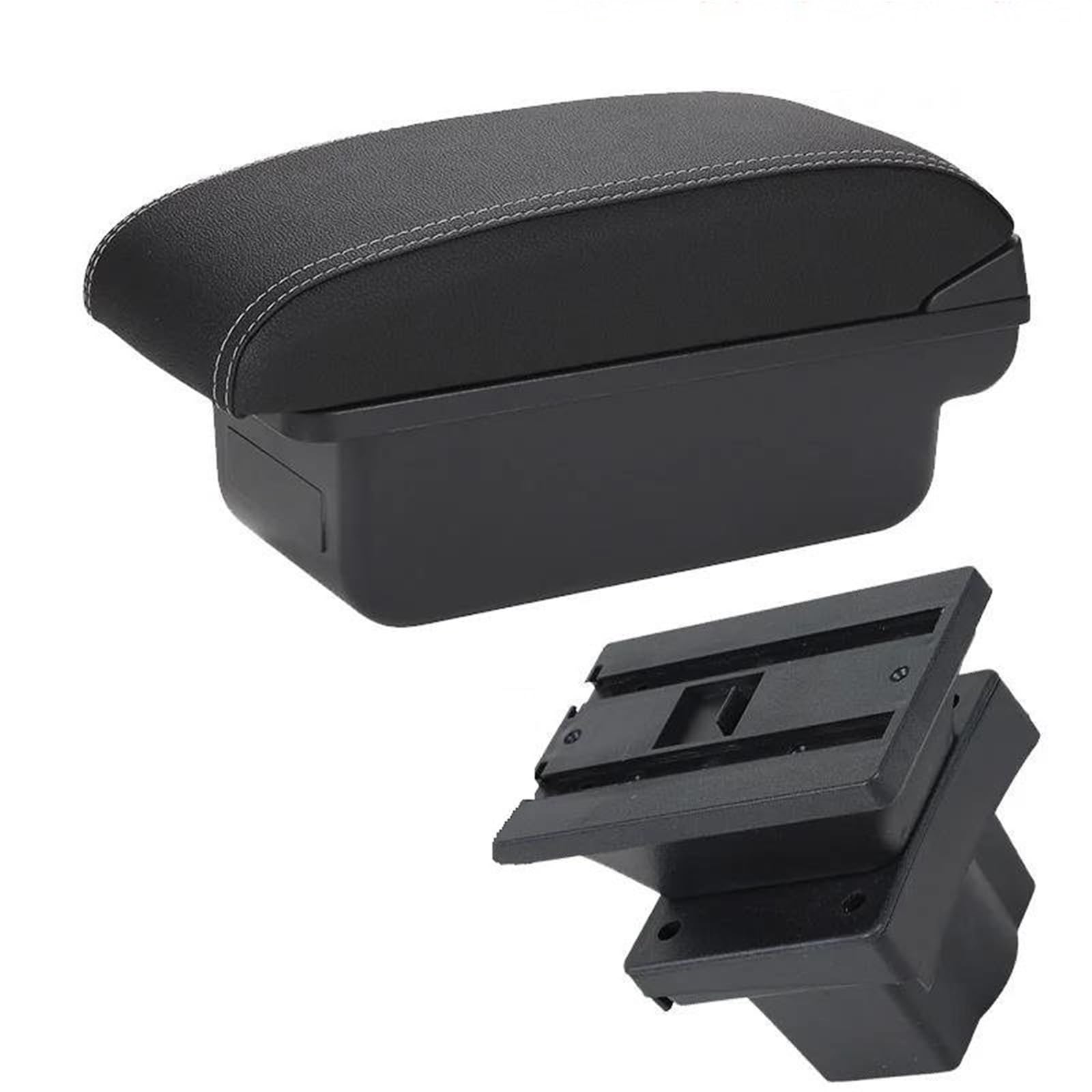 Hjkdsz Type C Car Storage Console Armrest Boxes Interior Center Organizers Tray For Skoda For Octavia For Yeti Mk2 A5(Type C)